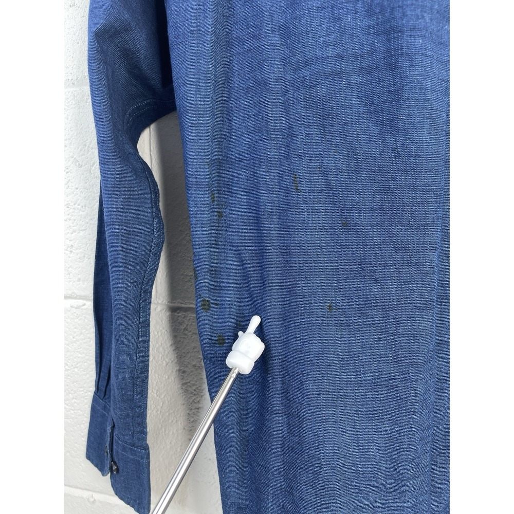 Southern Tide Shirt Men Small Blue Trim Fit Long Sleeve Button Down Cotton NWT - Picture 8 of 8